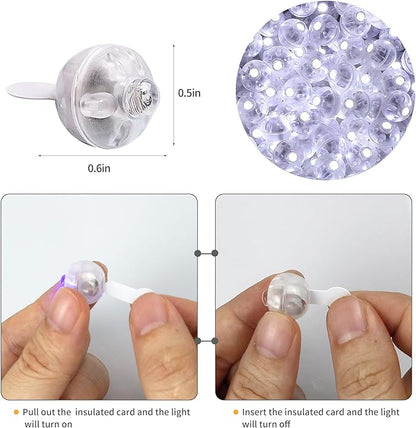 Aogist 100pcs White Mini Lights - Image 3