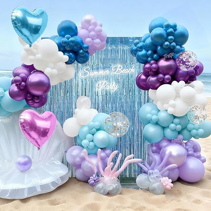 Mermaid Party Balloons Garland Arch Kit - Image 5