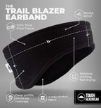 Tough Headwear Winter Headbands for Women - Ear Warmers - Ear Muffs for Winter - Fleece Headband for Men & Women for Cold Weather