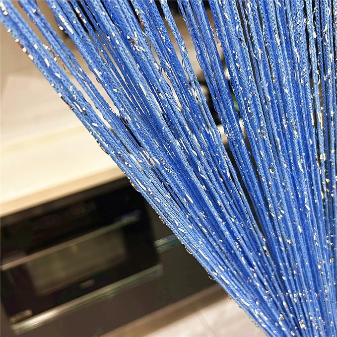 ave split Decorative Door String Curtain Wall Panel Fringe Window Room Blind - Image 3