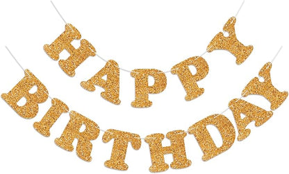 Orange Happy Birthday Banner Birthday Party Decorations Happy Birthday Banner by Adecortalk