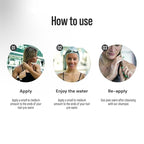 TRIHARD Pre & Post Swim Conditioner | Swimmers Conditioner | Pre Swim Hair Protection | Chlorine Removal Solution | Travel Size 8.45 fl oz