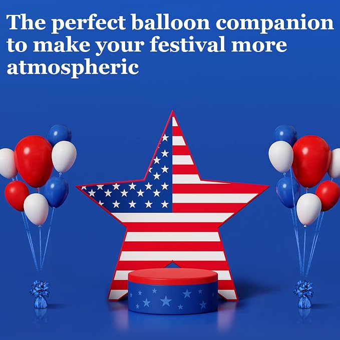 Yunsailing 25 Pcs Heavy Metallic Balloon Weights - Image 4