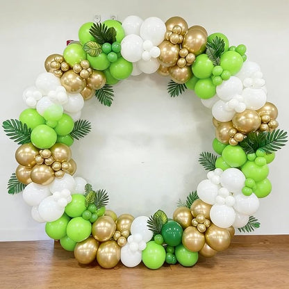 103pcs Lime Green and Gold Balloon Garland Arch Kit, 18/12/10/5 Inch Light - Image 5