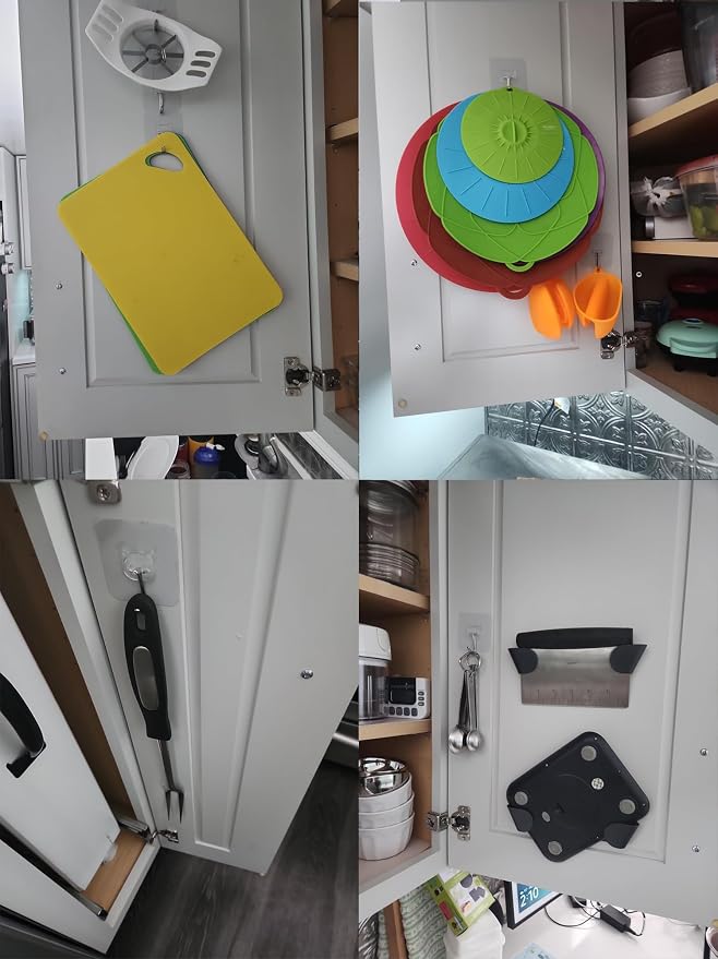 Adhesive Hooks Kitchen Wall Hooks - Image 6