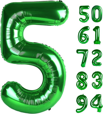 Green 5 Balloon by IWERP