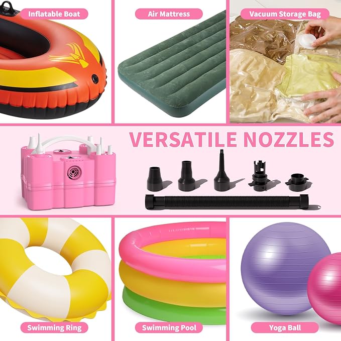 Balloon Pump 3-in-1 Electric Air Pump - Image 5