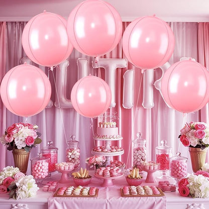 Giant 4D Foil Balloons, 22 Inch Big Round Foil Balloon - Image 7