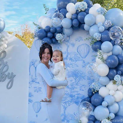 Blue Balloon Arch Kit for Birthday Baby Shower Decorations, Bridal Shower Party - Image 3