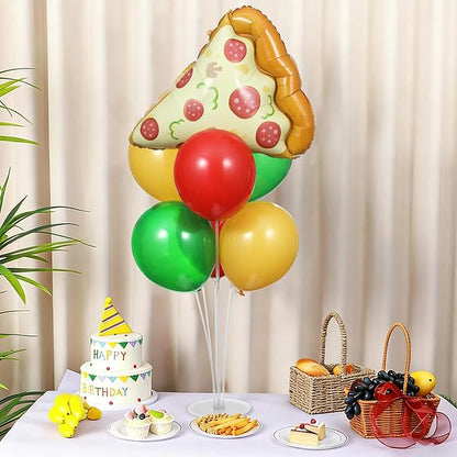 Pizzas Party Balloons Stand Kit 2 Sets - Image 4