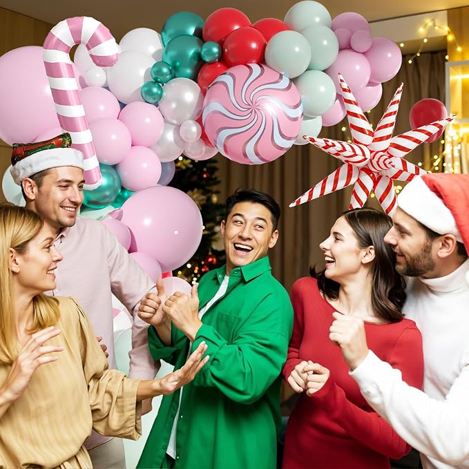 Christmas Balloon Arch - Image 5