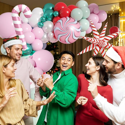 Christmas Balloon Arch - Image 5
