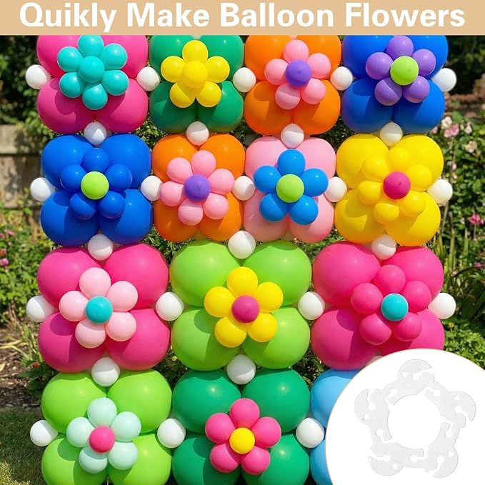 Mabor 50PCS Balloon Arch Clips, Reusable ABS Multi-Clips - Image 4