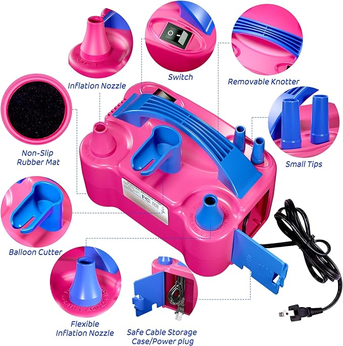 SINBEE Balloon Pump Electric Party Decorations - Image 2