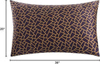 SLPBABY Silk Pillowcase for Hair and Skin with Hidden Zipper Print (King, Pattern26)