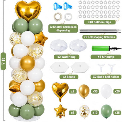 Balloon Towers Set of 2, Balloon Column Stand - Image 4