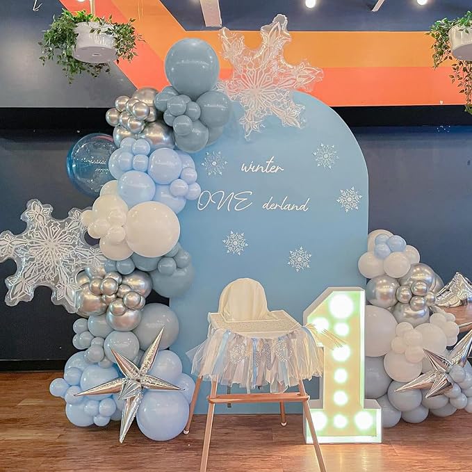 Dusty Blue Balloons 12 inch, Gender Reveal, Baby Shower, Birthday Party - Image 6