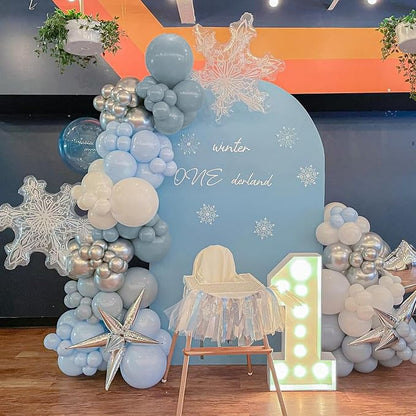 Dusty Blue Balloons 12 inch, Gender Reveal, Baby Shower, Birthday Party - Image 6
