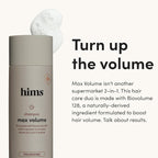 hims Max Volume Men's Shampoo & Conditioner Set - Volumizing Natural Shampoo and Conditioner for Men - Adds Volume, Shine & Bounce - Citrus Spice - 2 x 6.4 fl oz