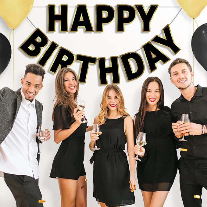 Pre-Strung Happy Birthday Banner - Image 5