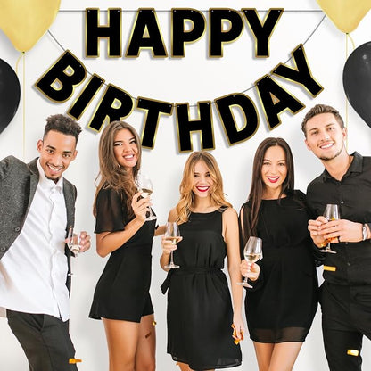 Pre-Strung Happy Birthday Banner - Image 5