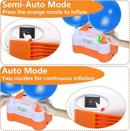 Electric Balloon Pump 600W, Fast Balloon Blower - Image 4