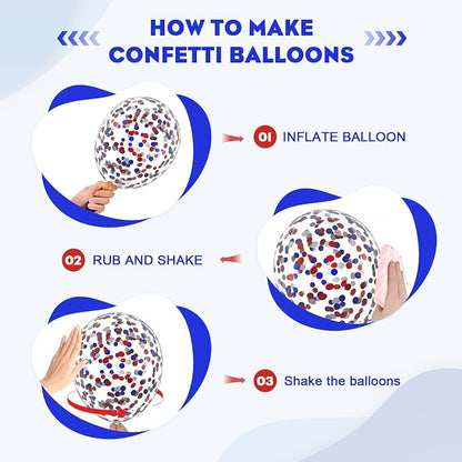 Red White and Blue Balloons - Image 3