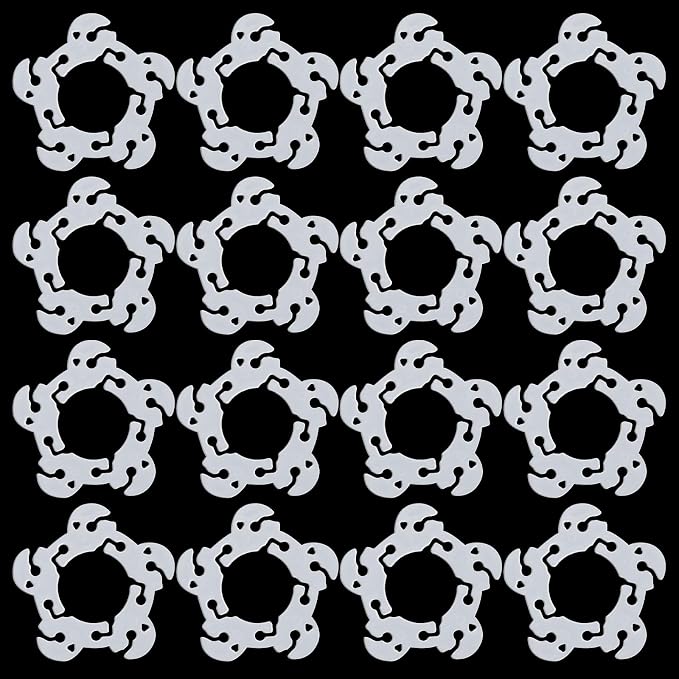 Xindojuz 50 PCS Balloon Clips for Balloon Arch, Plastic BalloonArch Clips by Xinjoduz