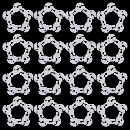 Xindojuz 50 PCS Balloon Clips for Balloon Arch, Plastic BalloonArch Clips by Xinjoduz