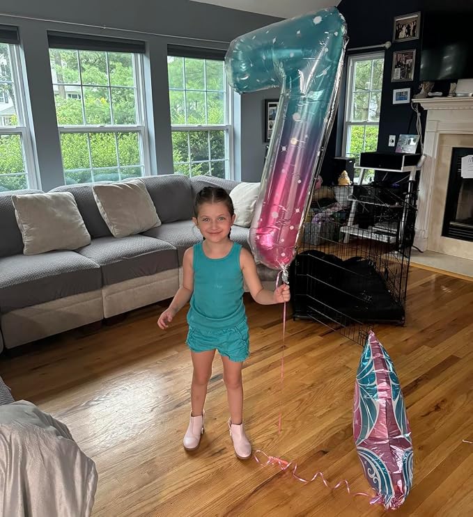 Number 2 Balloon 40 Inch for 2nd 22 Birthday Decorations, - Image 4
