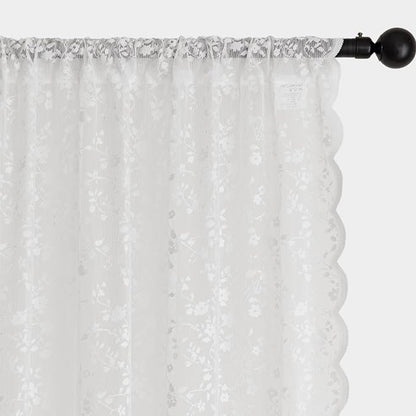 Anmao Vintage Lace Sheer Curtains 84 Inches Long - Image 6