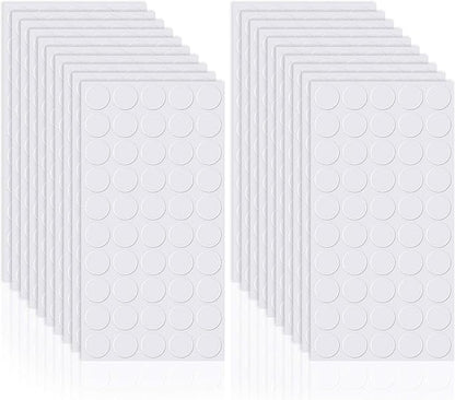 Zonon 1000 Pcs Double Sided Adhesive Dots Clear Glue Point Tape Stickers by Zonon