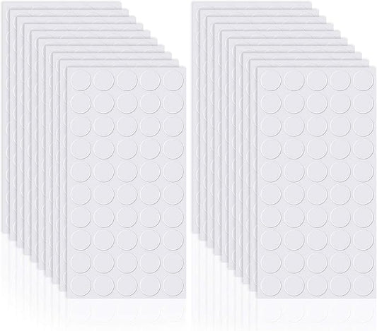 Zonon 1000 Pcs Double Sided Adhesive Dots Clear Glue Point Tape Stickers by Zonon