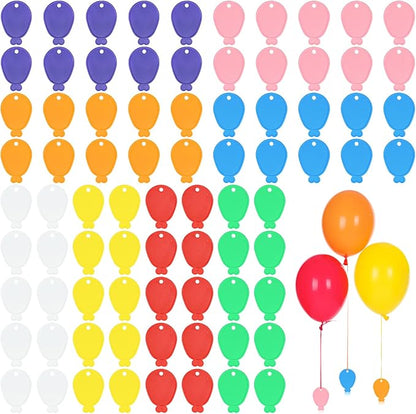 80 Pcs Plastic Balloon Weights, Reusable Colorful Balloons Pendants, Wedding - Image 5