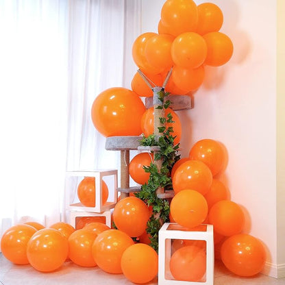 50 Pack Orange Balloons 12 Inch - Image 3