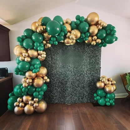 Lukiituke Green and Gold Balloon Arch Kit, St.Patrick's Day, Graduation - Image 5
