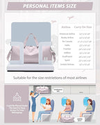 Gym Bag Womens,Travel Duffel Carry on Bag Sport Tote Bag Weekend Overnight Bag