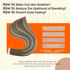 Full Shine Brown And Blonde Tape in Extensions Human Hair Color 7/1000/7 Ombre Tape in Hair Extensions 14Inch Hair Extensions Real Human Hair 50Gram Remy Seamless Extension 20Pcs Natural Straight Hair