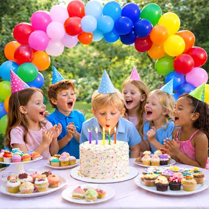ZENO Multicolor Balloons 50pcs 12 Inch Helium Grade Latex Balloons - Image 3