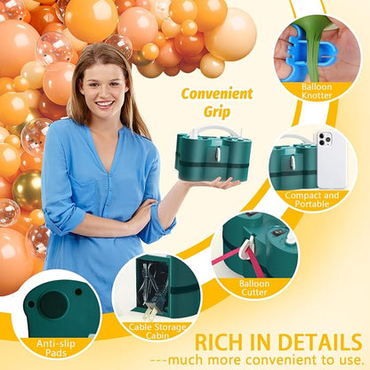 Balloon Pump, ​​3-in-1 Electric Balloon Pumps, Balloons Blower - Image 5