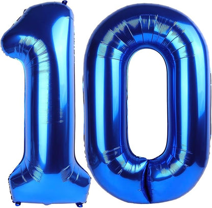 Navy Blue 10 Balloon by IWERP