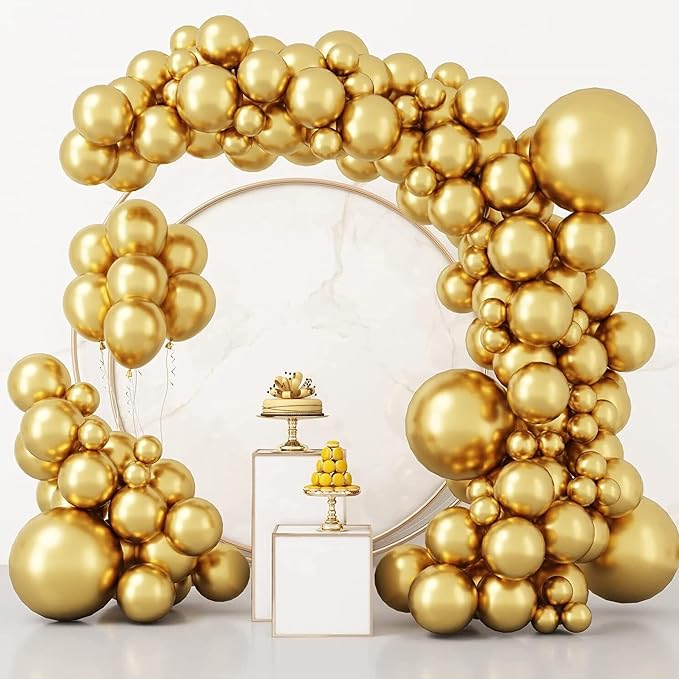 CANREVEL Metallic Gold Balloons by CANREVEL