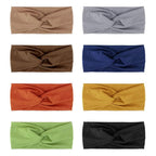 DRESHOW Headbands for Women Girls Vintage Headband Knotted Headwraps Criss Cross Hair Bands Accessories