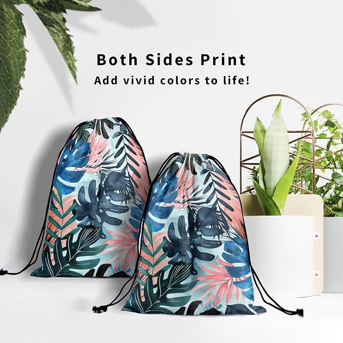 Tropical Palm Gymnastics Grip Bag - Image 7