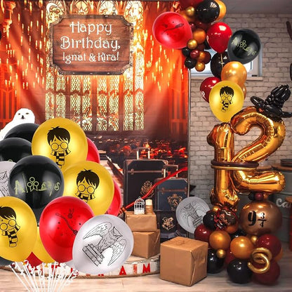 Ainiv 15PCS Cartoon Balloons, 12inch Strong Thicken Party Balloons | - Image 6