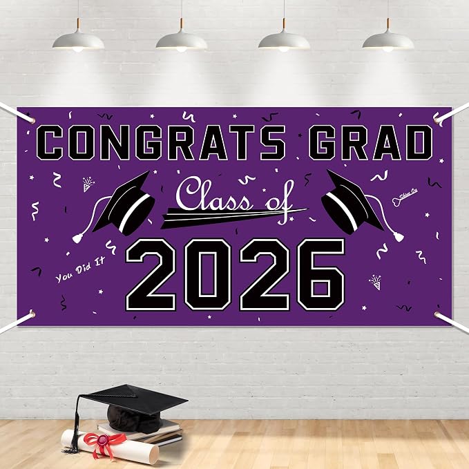 2026 2027 Graduation Decorations by MDDRUIQI
