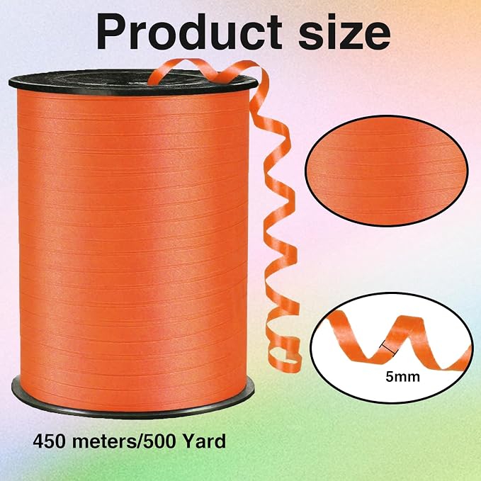 Crimped Curling Ribbon，500 Yard，1/5" - Image 2