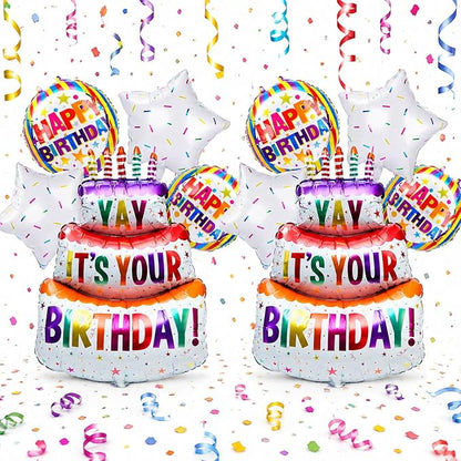 2 Sets Happy Birthday Balloon Set by Unknown