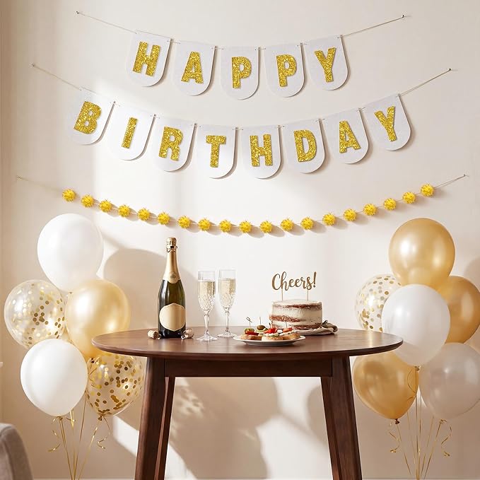 Hahafelt 125 Pcs Make Your Own Banner Kit Personalized Handmade Name Scallop - Image 6
