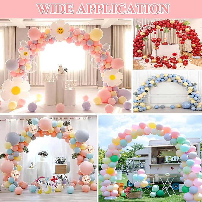 Balloon Arch Kit with Balloon Pump, 9FT Tall &10FT Width Adjustable Balloon - Image 7